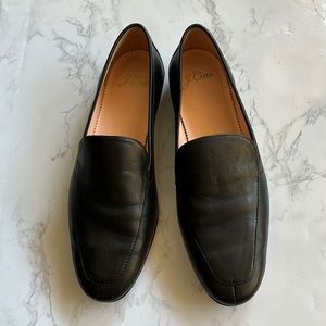 Jcrew womens Cecile Loafers. Black. Size 6 1/2